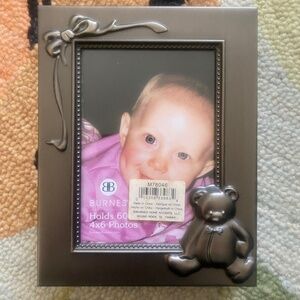 Burnes I Y2K I Baby Teddy Bear Photo Album & Frame
